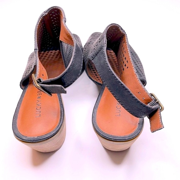 LUCKY BRAND Bertel Open Toe Bootie Sandal - Picture 6 of 9